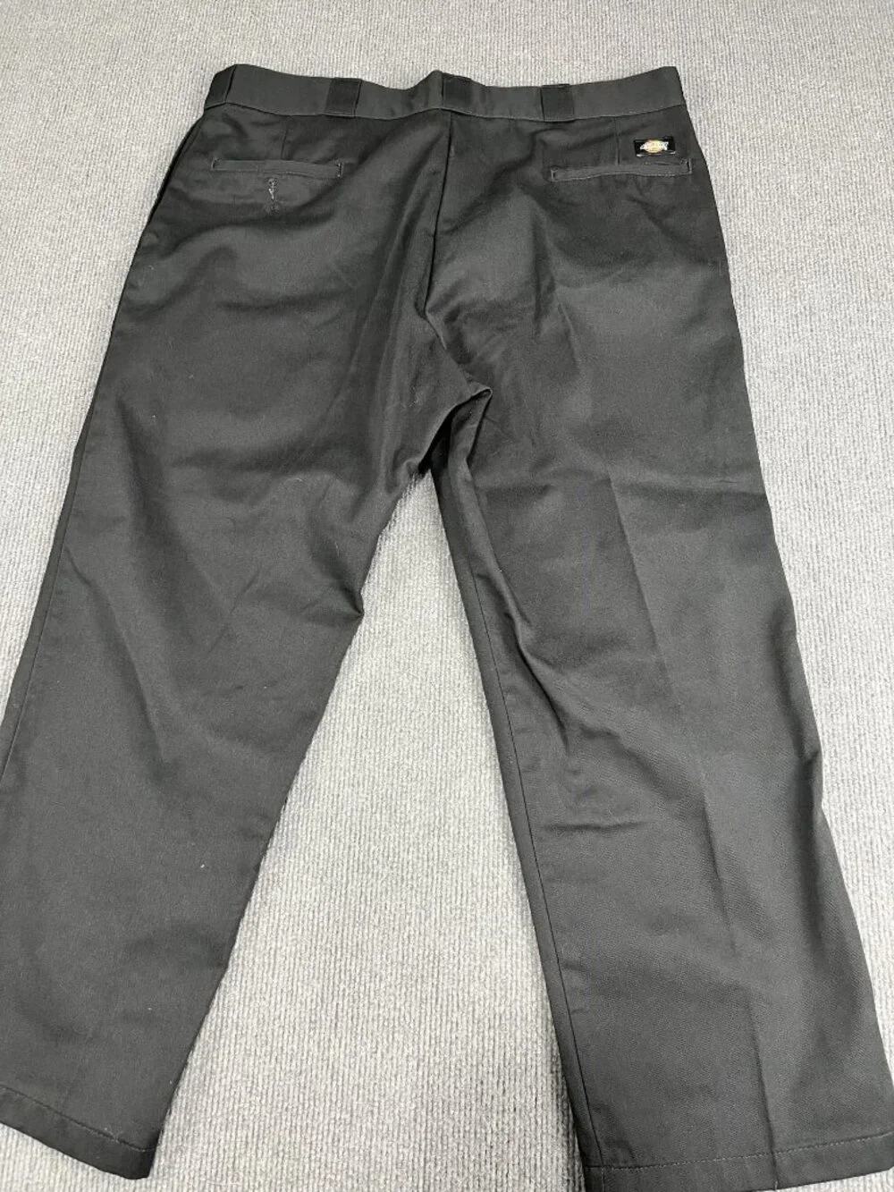Dickies 874 Mens Original Fit Straight-Leg Black Work Pants 42x28